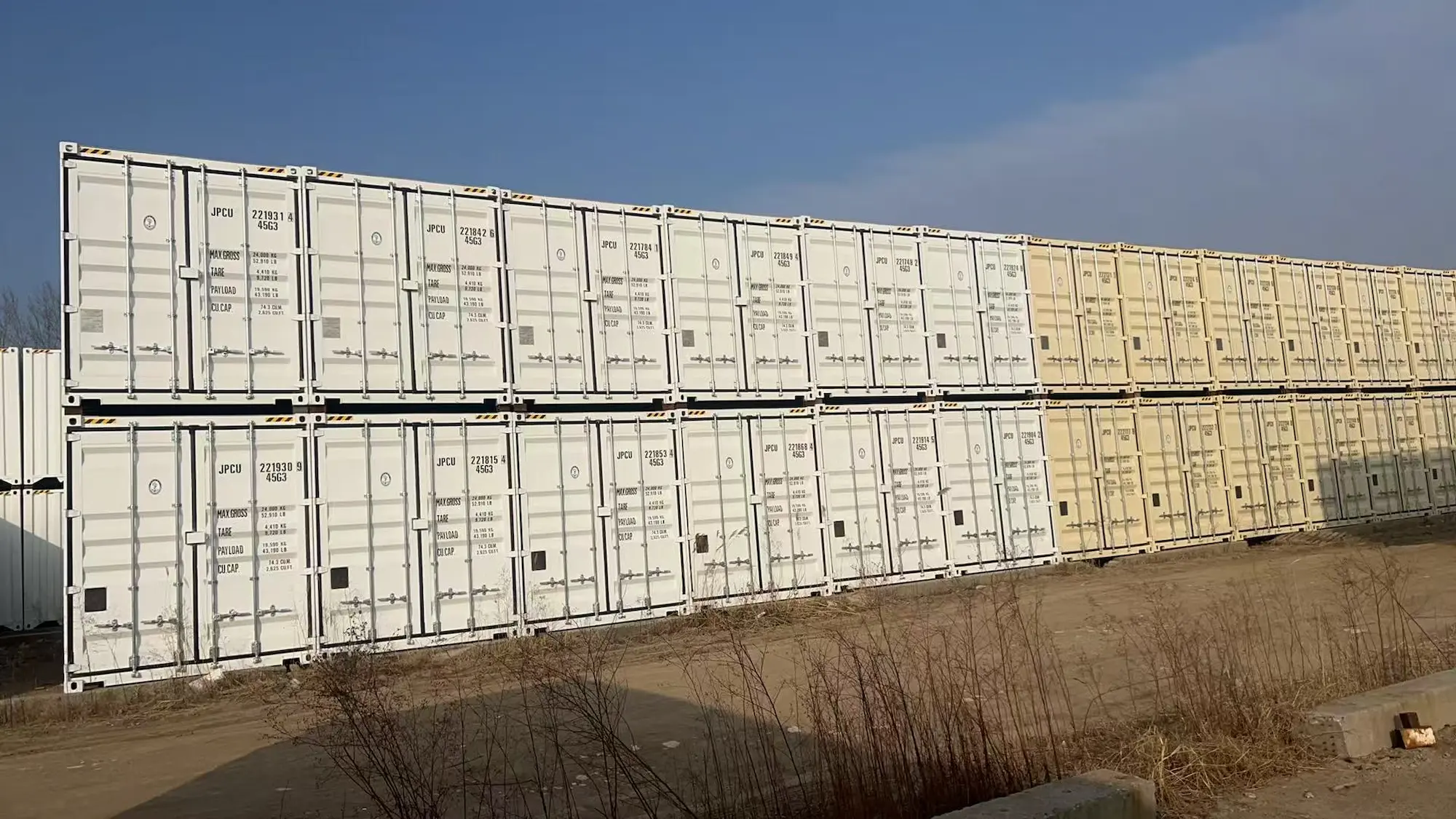 ISO certified side door container