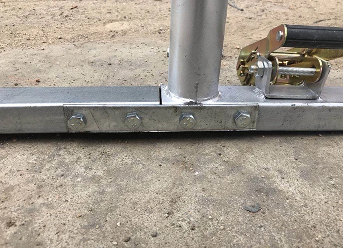 Step 3: Base Rail Positioning & Clamp-On System