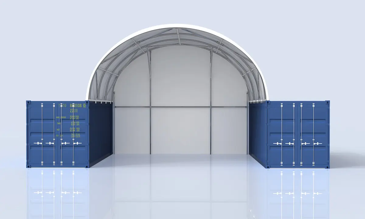 8m End Wall Kits (Door or Full-panel) — Engineered for TS806 & TS812 Dome Shelter