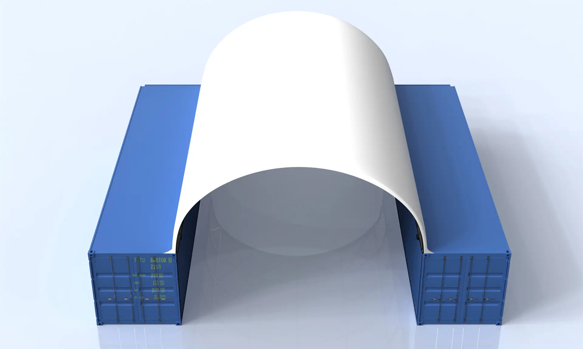 ASNZS 1170.2 certified container dome