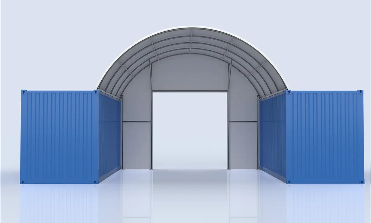 6m End Wall Kits (Door or Full-panel) — Engineered for TS606 & TS612 Dome Shelter