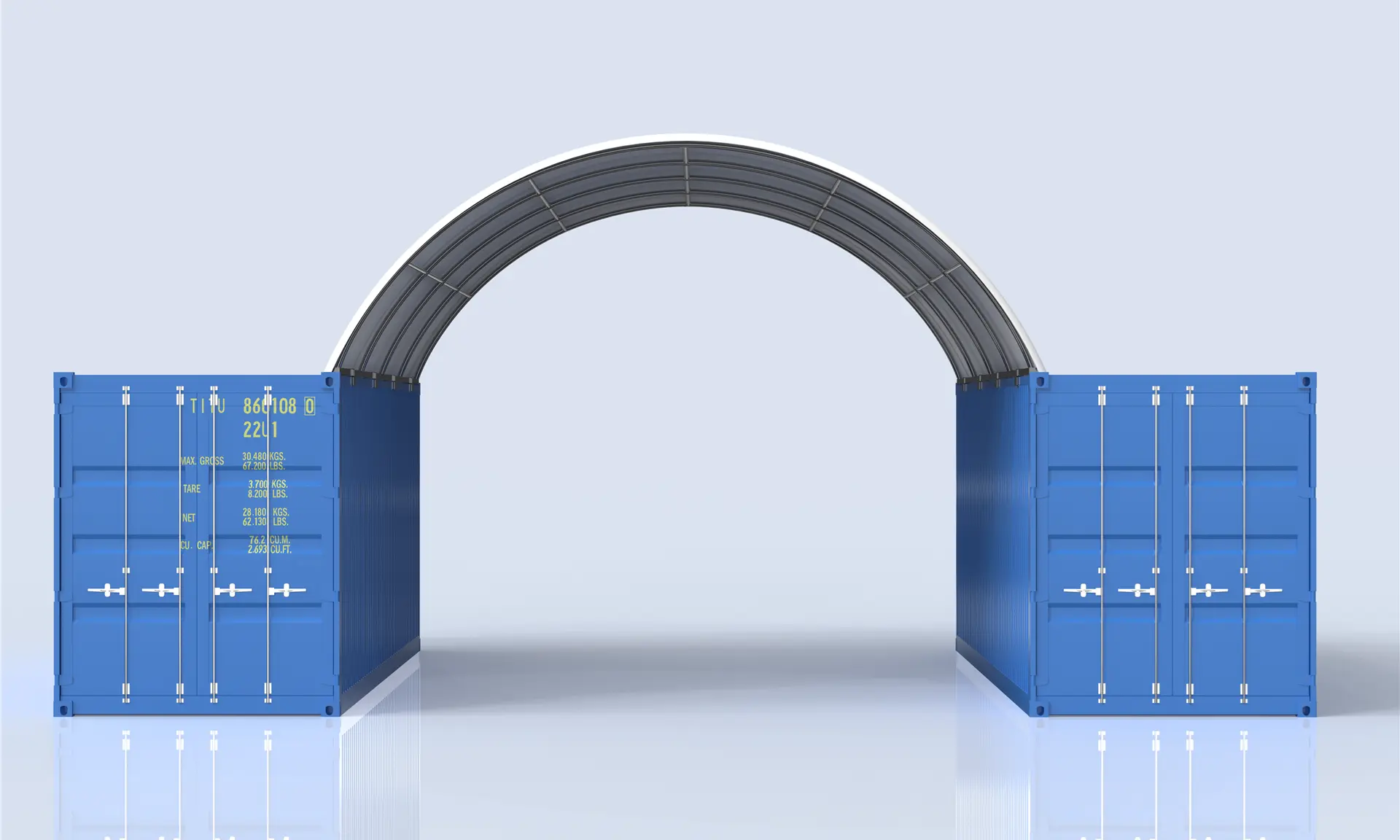 container dome for 20ft and 40ft container