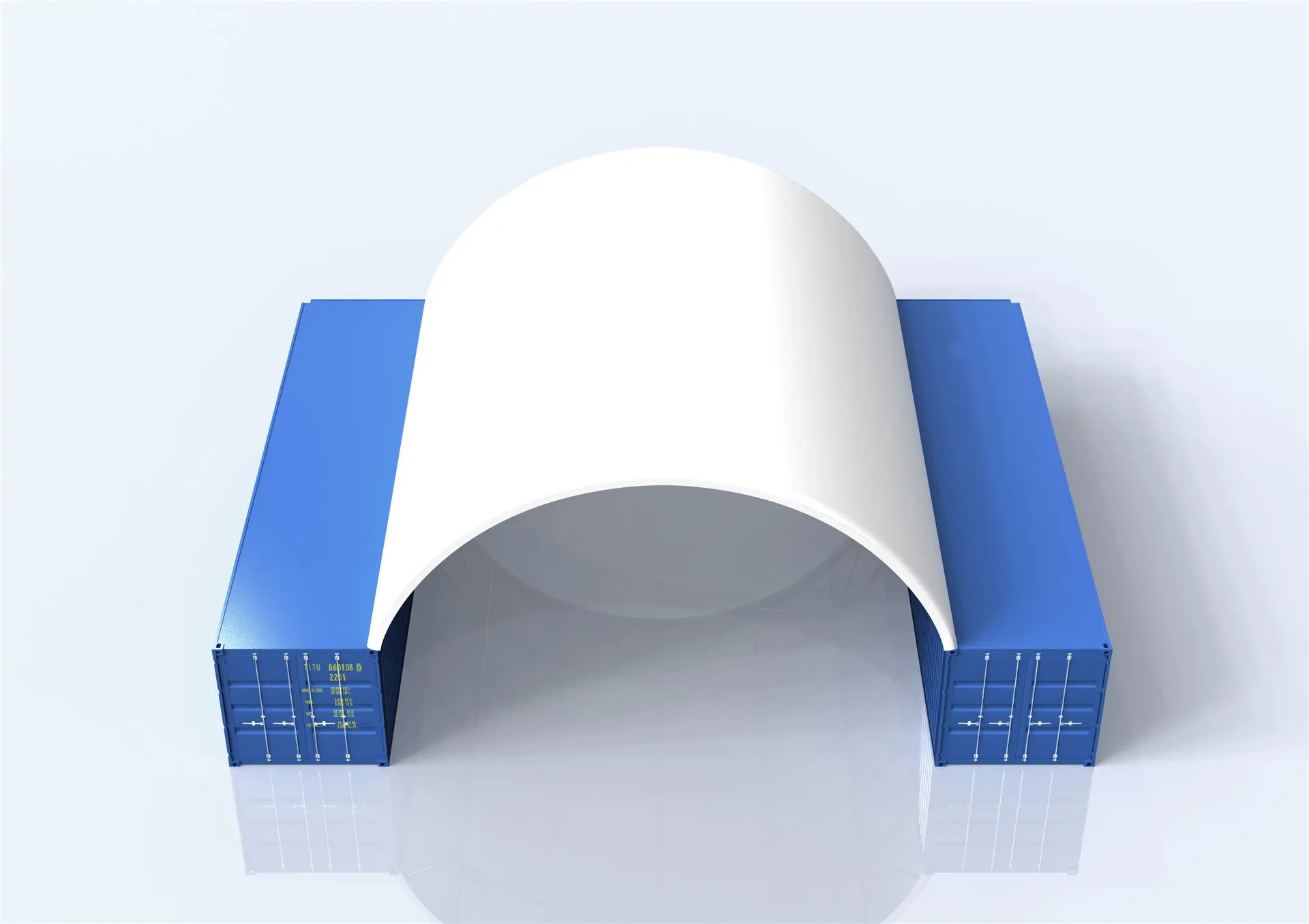 76mm heavy duty container dome AU