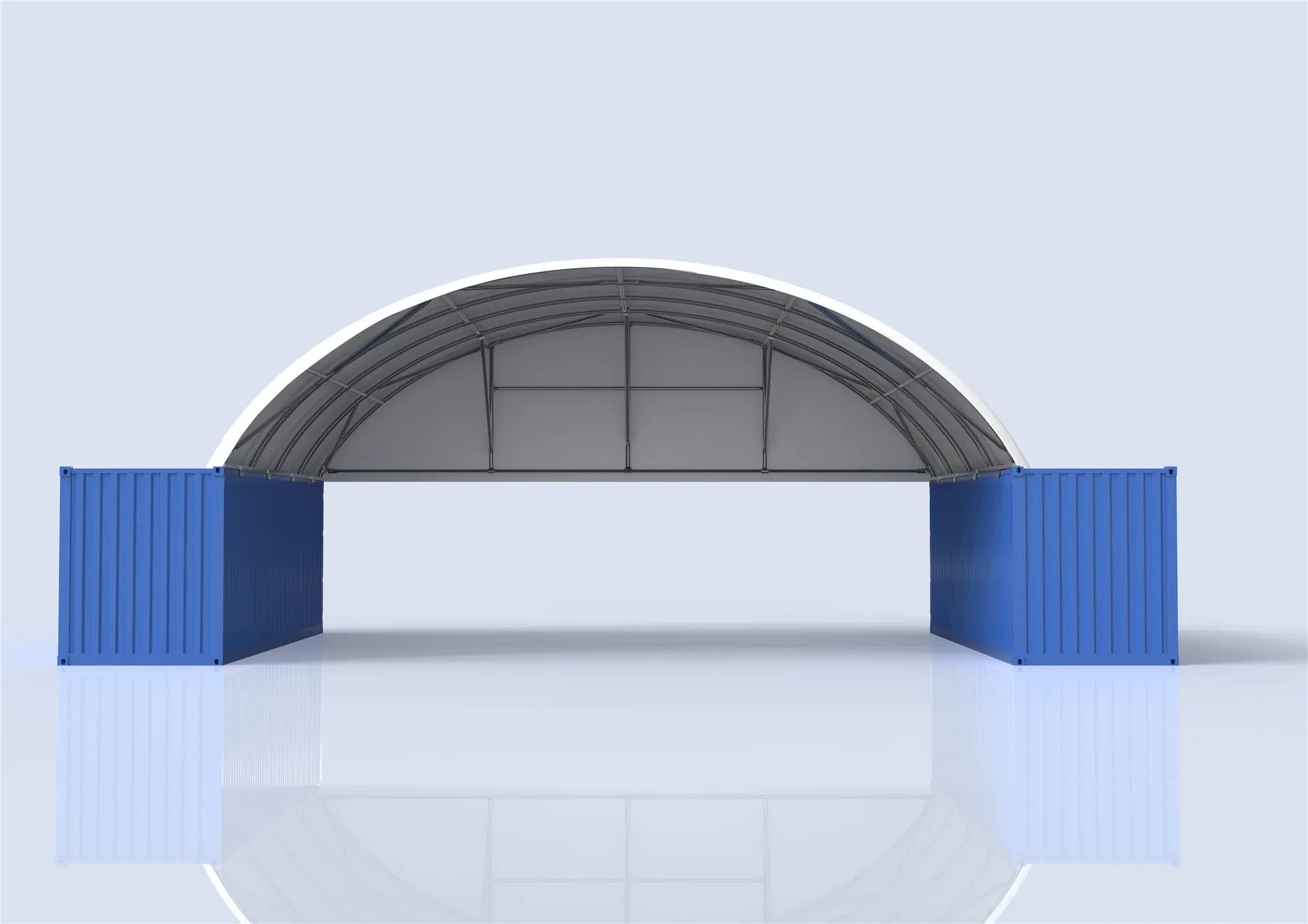 12m wide 3m high half wall for TS1206 TS1212