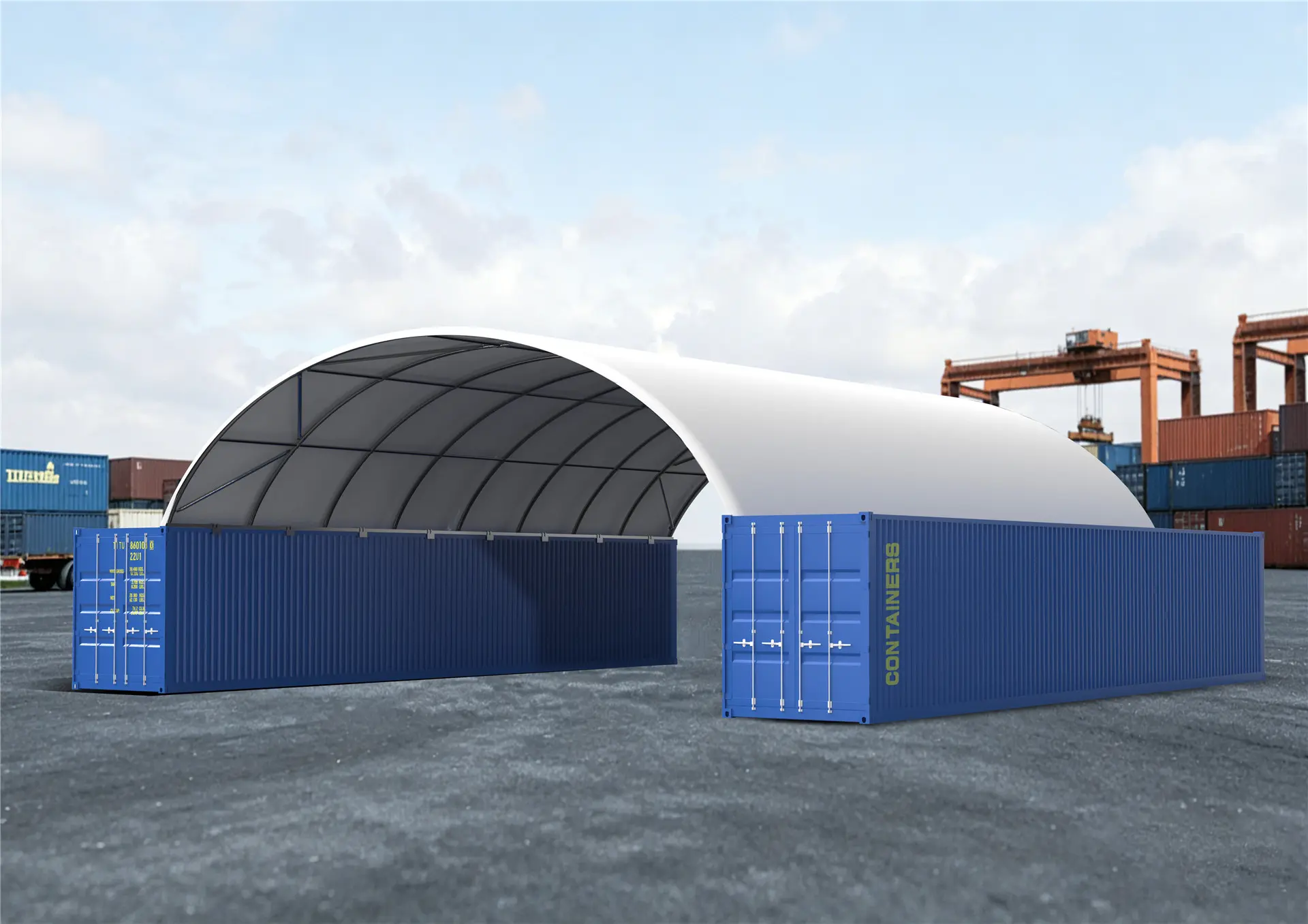 76mm heavy duty container dome AU