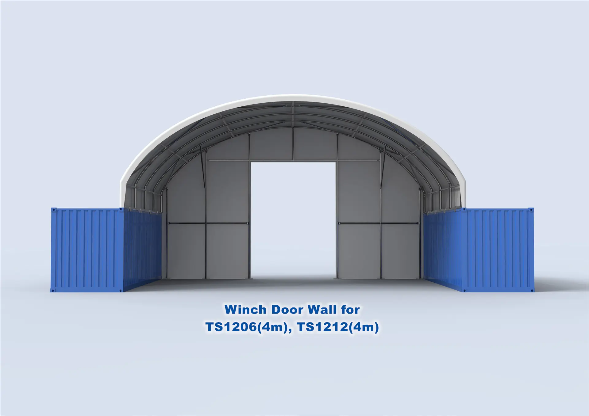 12m wide 4m high Door wall for TS1206(4m) TS1212(4m)