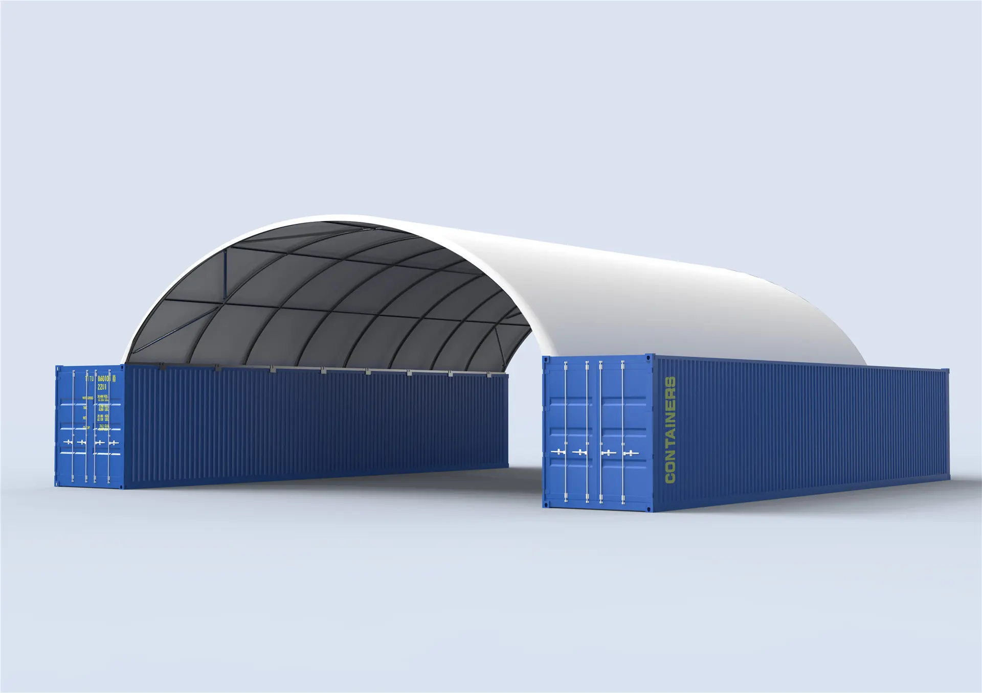 heavy duty 40ft container dome VIC