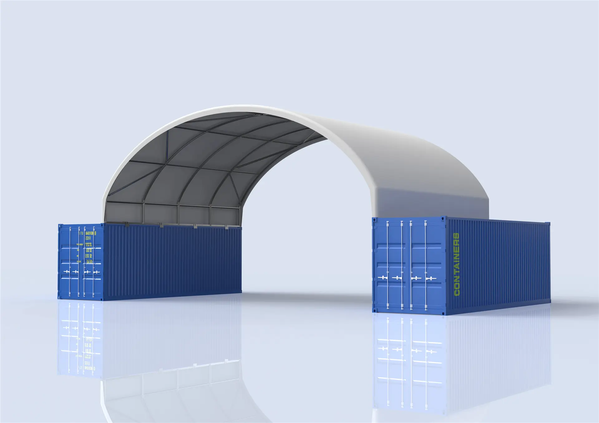 ASNZS 1170.2 compliant container dome