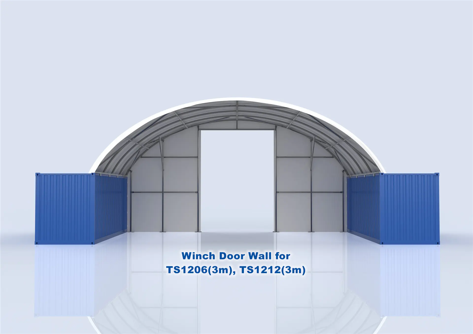 12m wide 3m high Door wall for TS1206(3m) TS1212(3m)