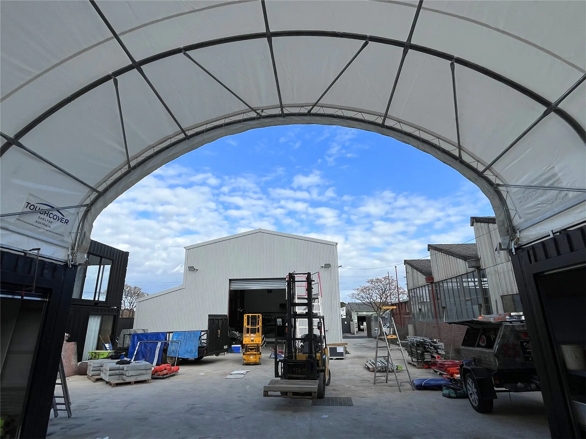 8x6m container dome