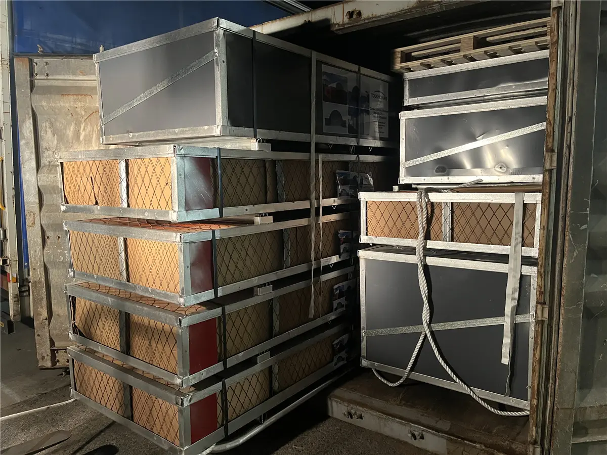 new shipment of container dome