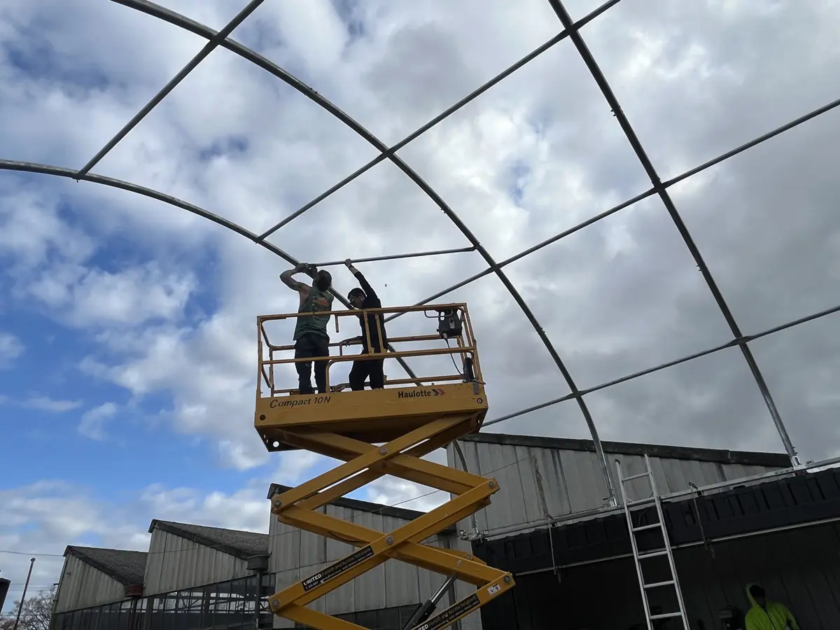 Step 5: Roof Frame Assembly